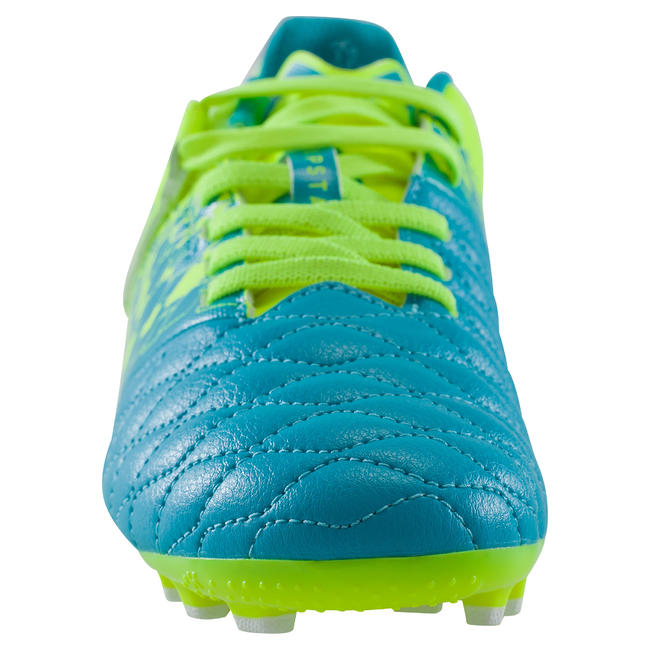 kids yellow football boots