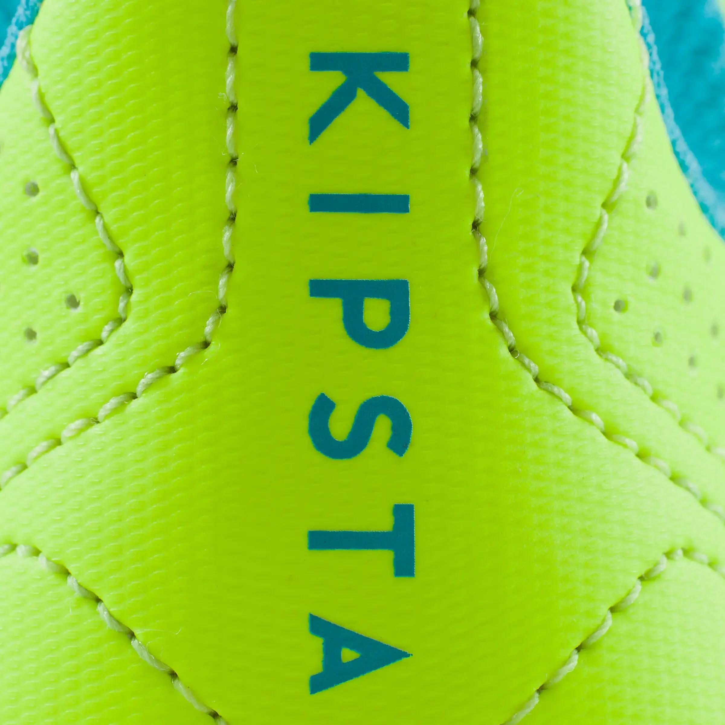 Kids' Futsal Boots Agility 500 Sala - Yellow/Blue 16/16