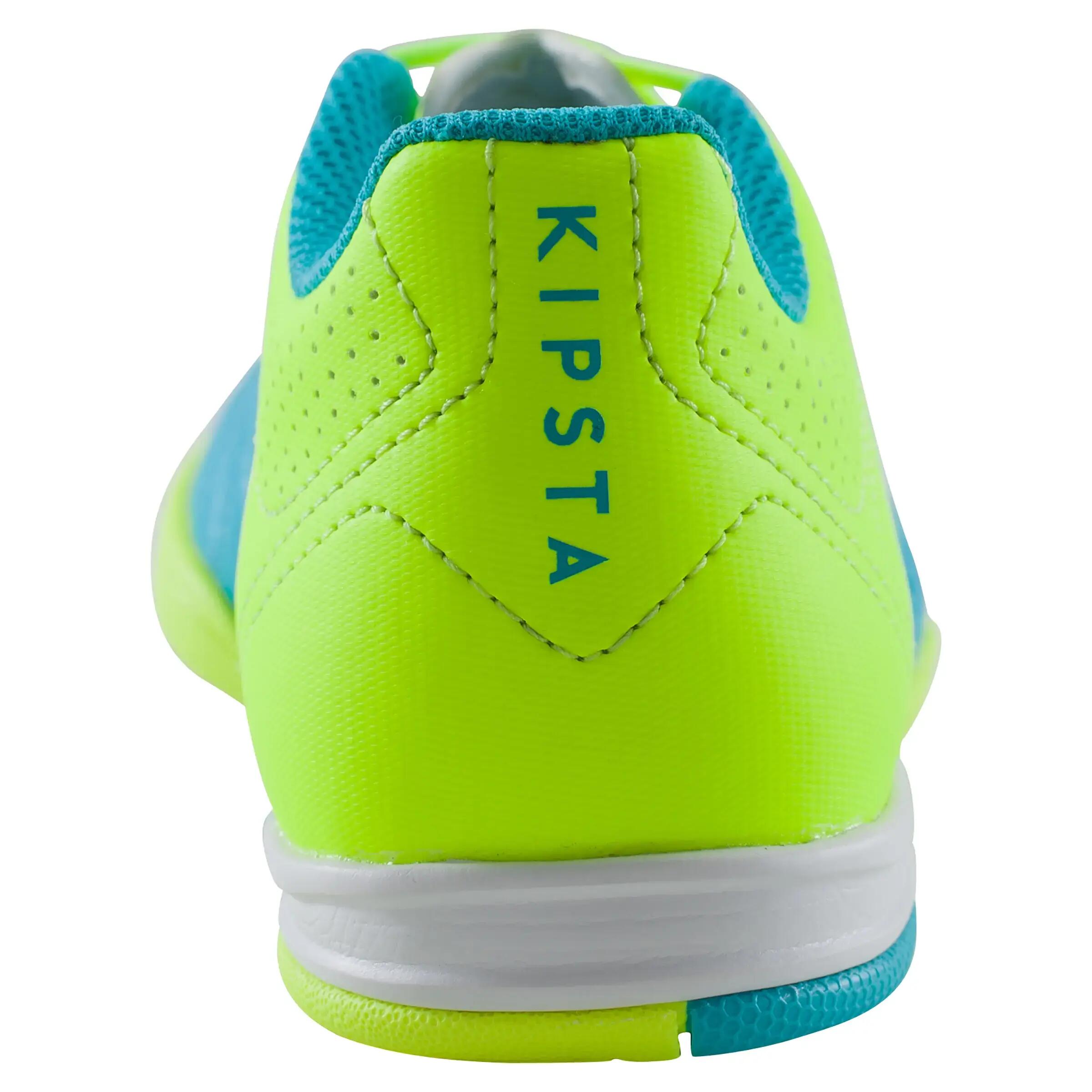 Kids' Futsal Boots Agility 500 Sala - Yellow/Blue 6/16