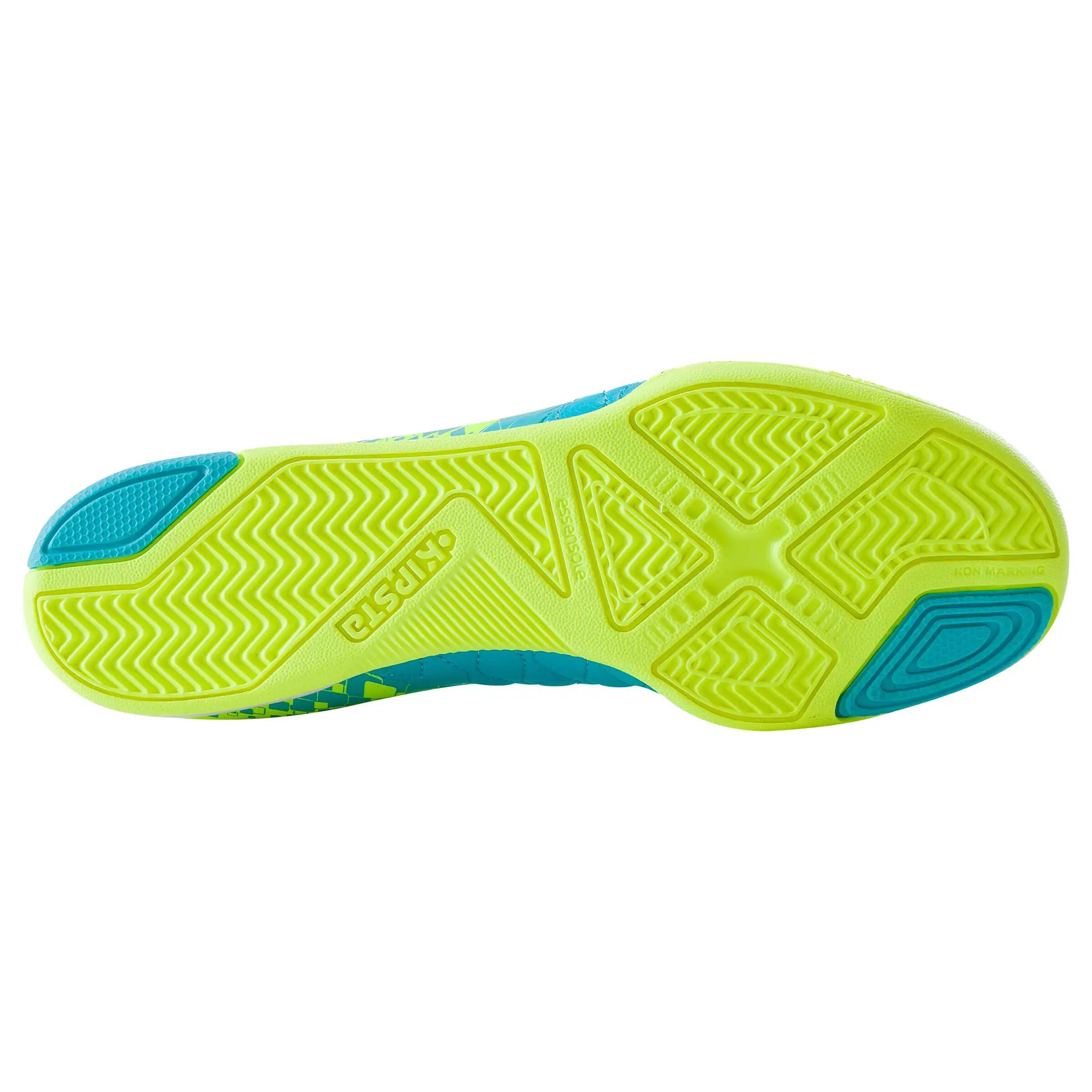 Kids' Futsal Boots Agility 500 Sala - Yellow/Blue 8/16