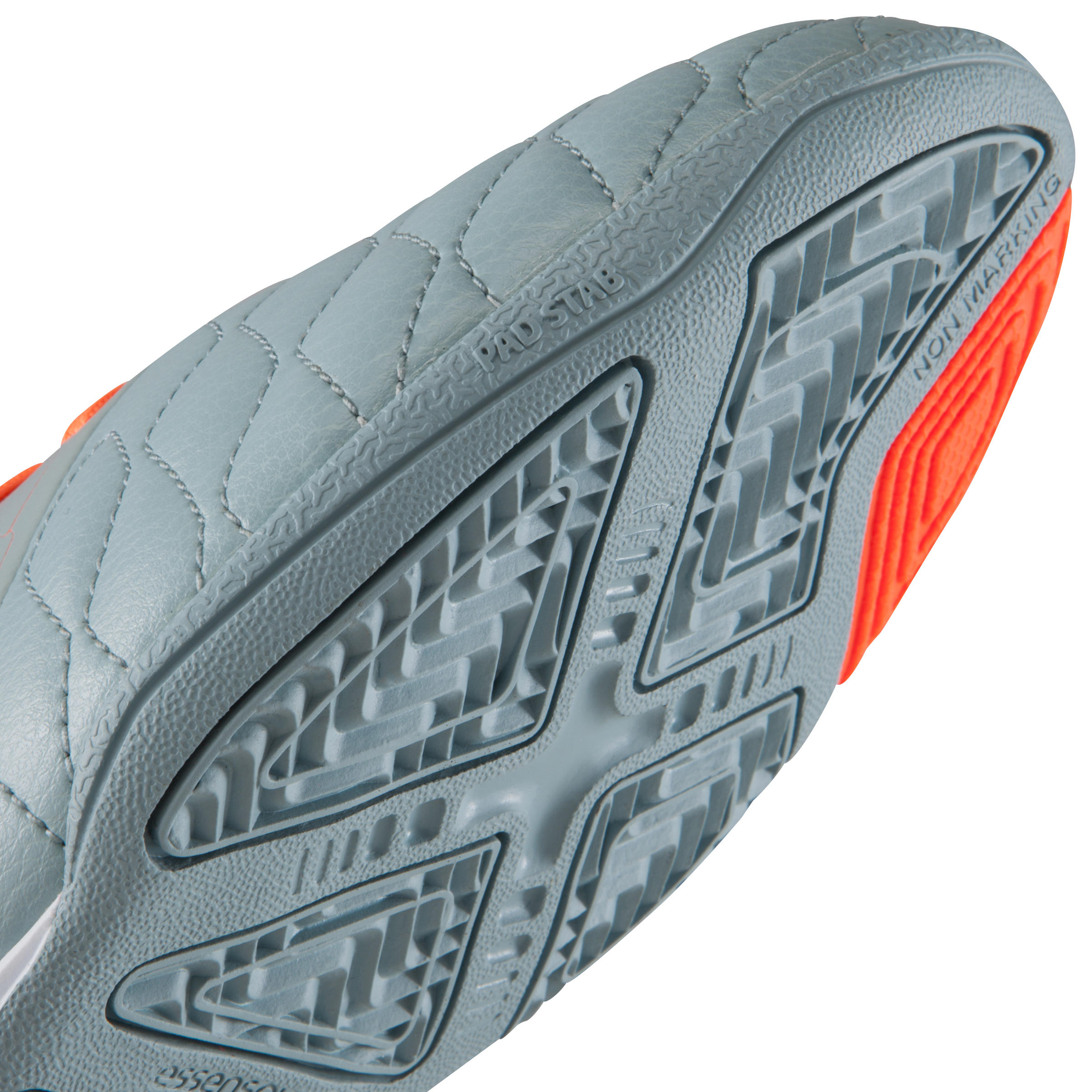 Agility 500 Sala Adult Futsal Boots - Grey/Orange 9/16