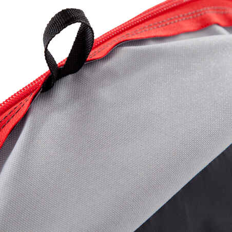 Kipocket Team Sports Bag 80 Litres - Grey/Red