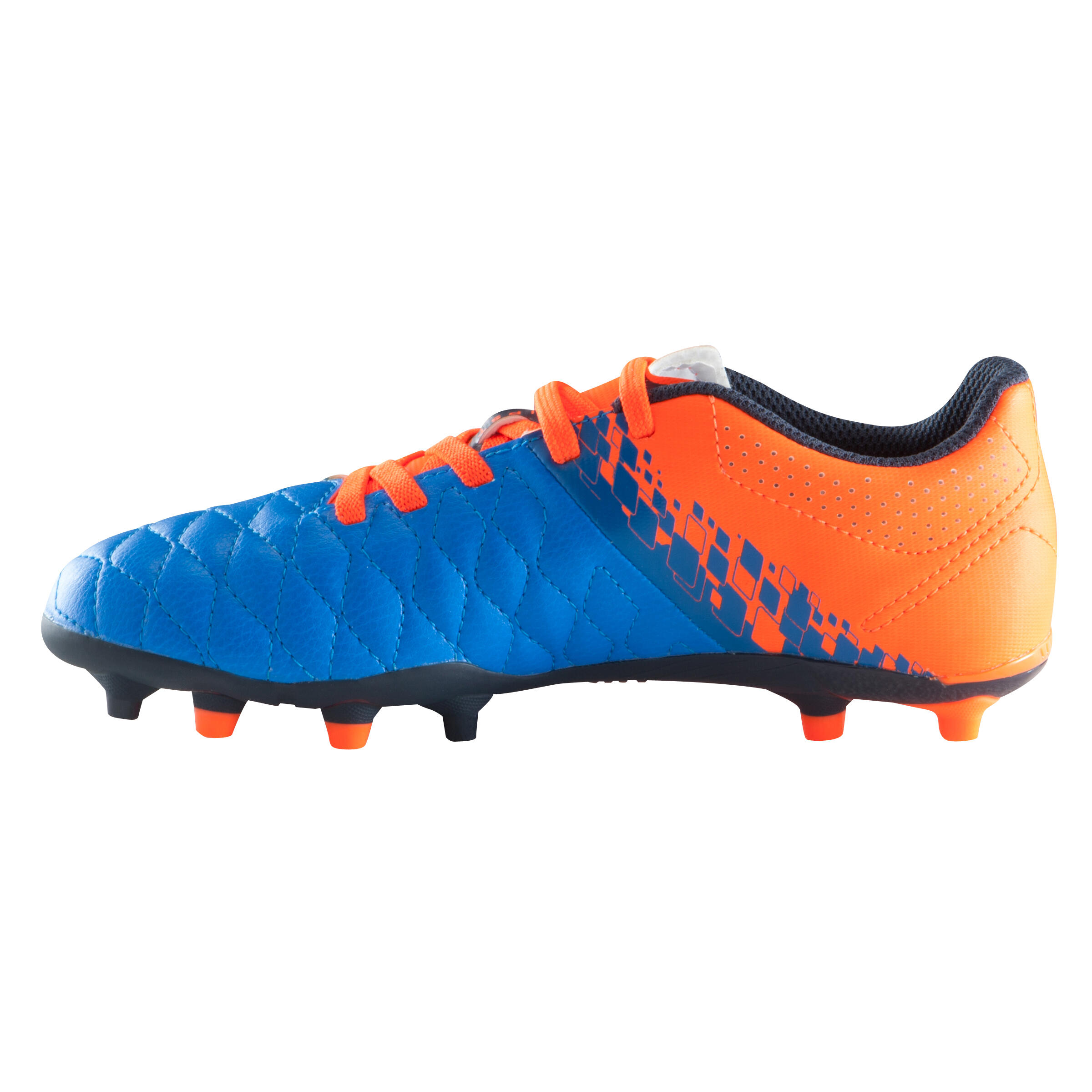Agility 500 FG Kids' Firm Ground Football Boots - Blue Orange 3/18