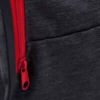 حقيبة Kipocket للرياضات الجماعية سعة 80 لتر – رمادي/ أحمر