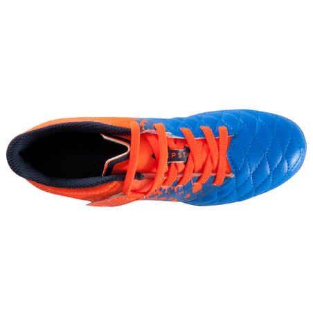 Agility 500 FG Kids' Firm Ground Football Boots - Blue Orange