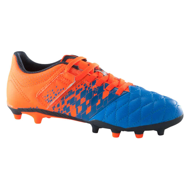 Agility 500 FG Kids' Firm Ground Football Boots - Blue Orange