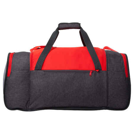 Kipocket Team Sports Bag 80 Litres - Grey/Red