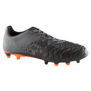 Tenis de fútbol para adulto terrenos secos Agility 900 FG negro gris