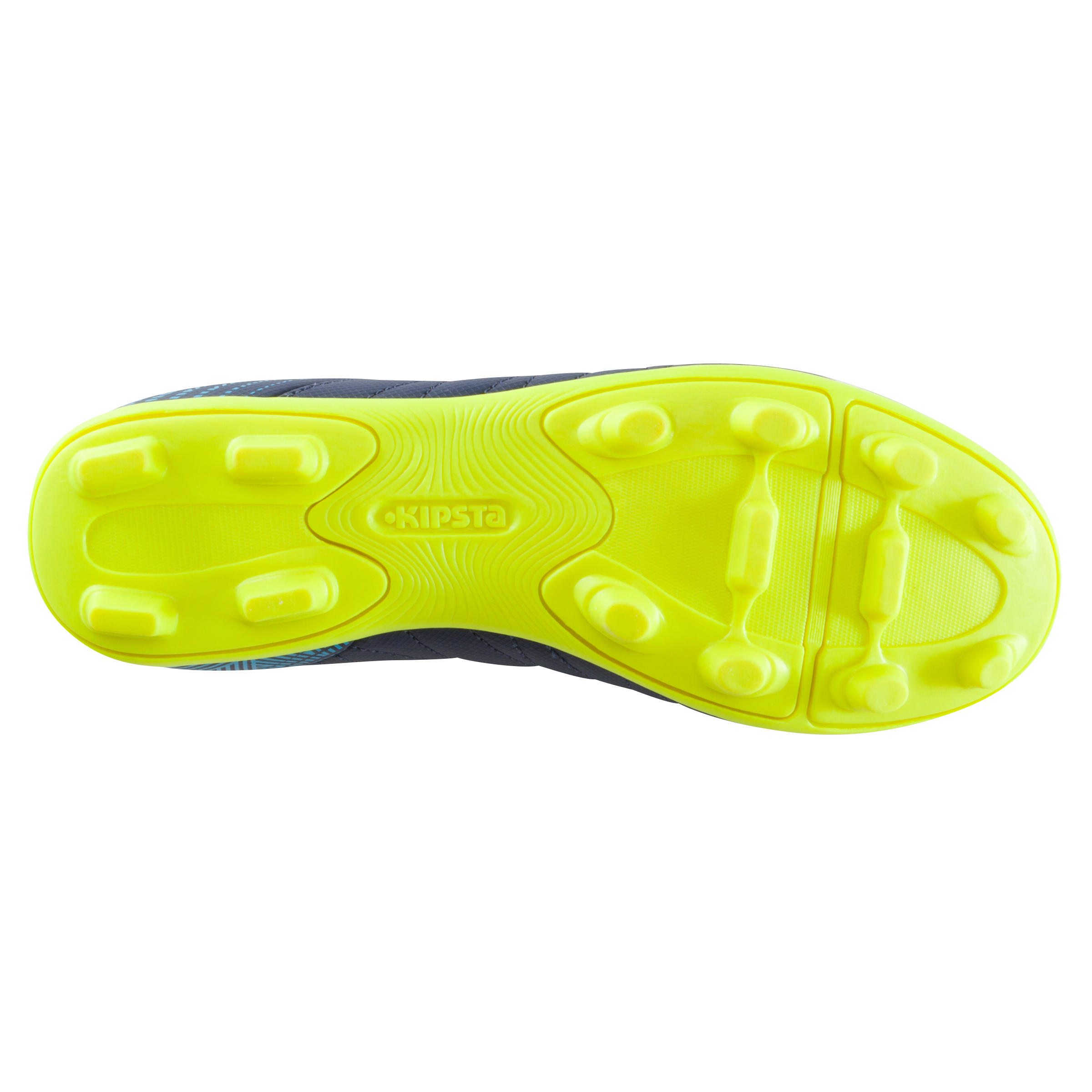 

Agility 140 FG Kids' Firm Ground Football Boots - Blue/Neon Yellow, Blue/yellow