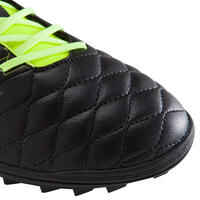 حذاء كرة قدم Agility 500 HG للكبار لملاعب النجيل الصناعي - أسود/أصفر