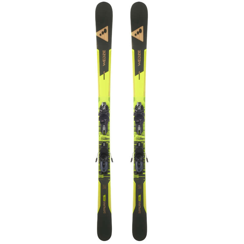 WEDZE Samurai 500 Freeride Ski Yellow Decathlon