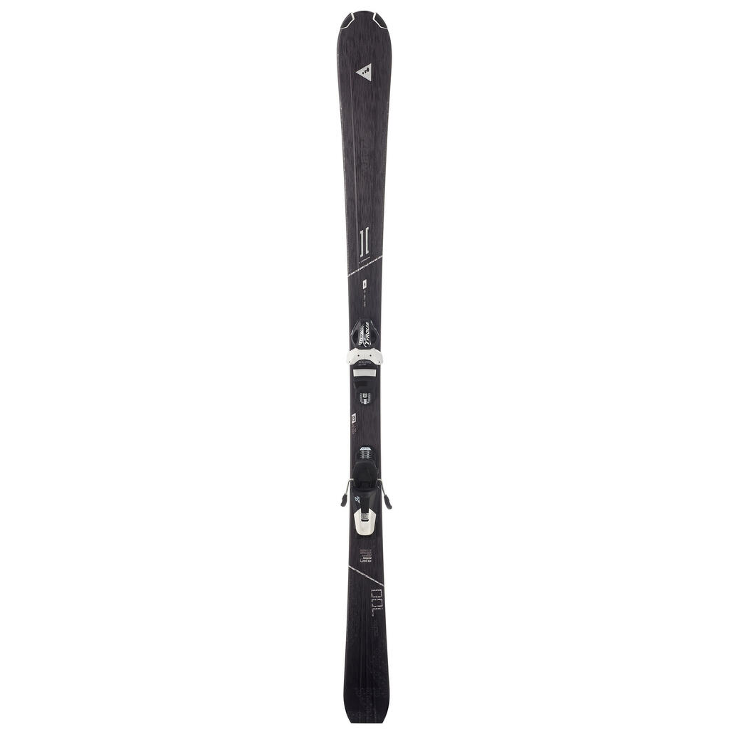 Women’s Downhill Skiing Skis - Black