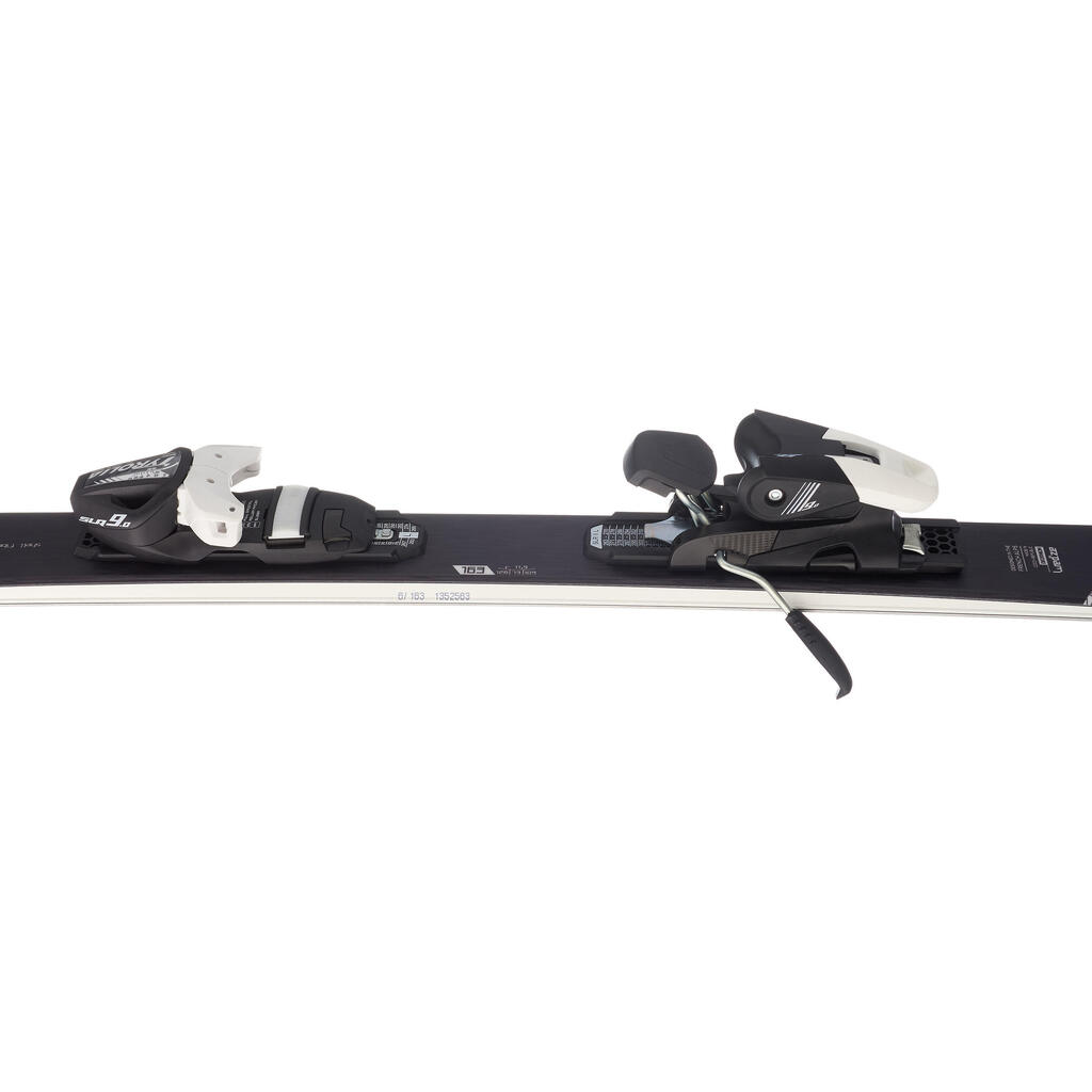 Women’s Downhill Skiing Skis - Black