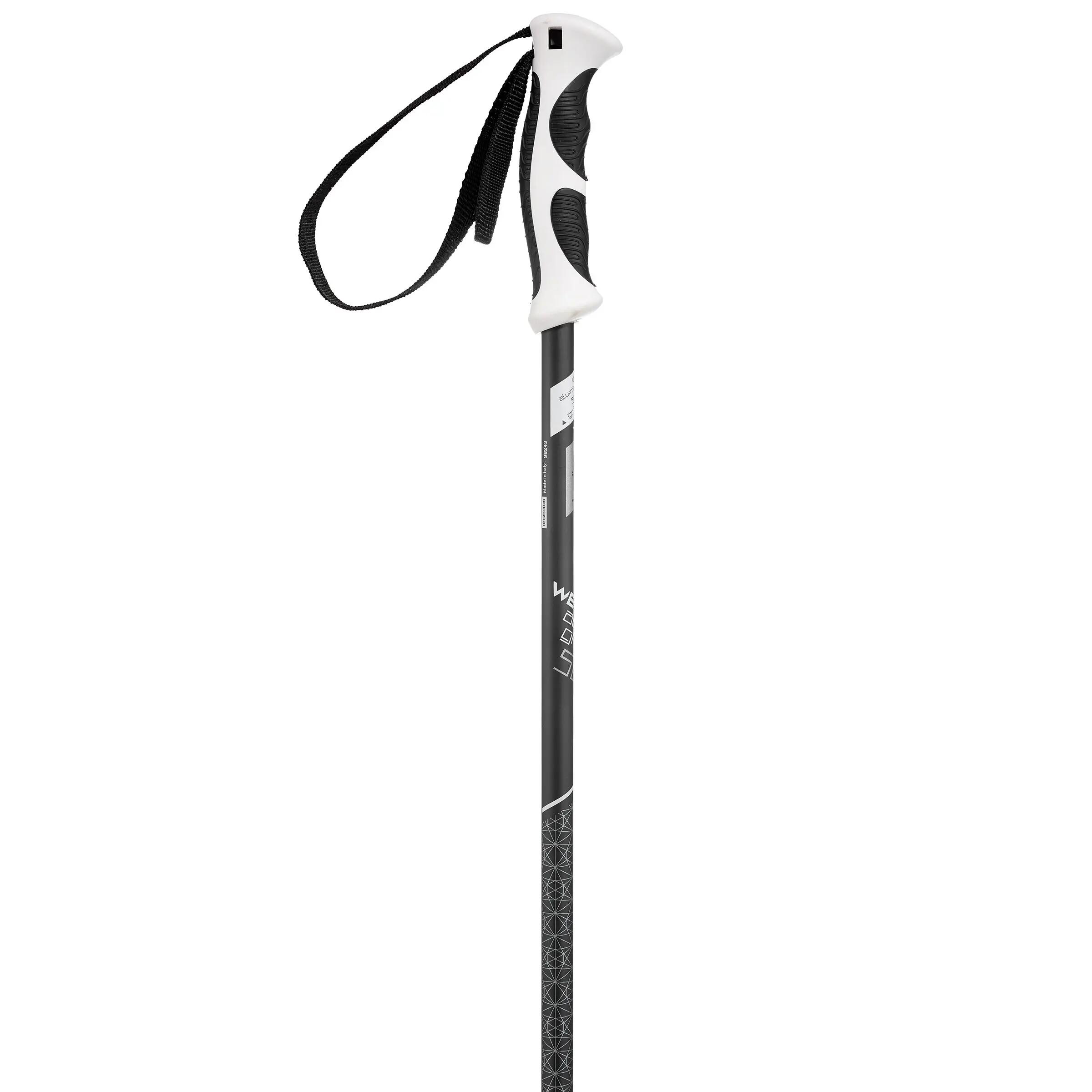 Women’s D-Ski Poles - Black and White 2/2