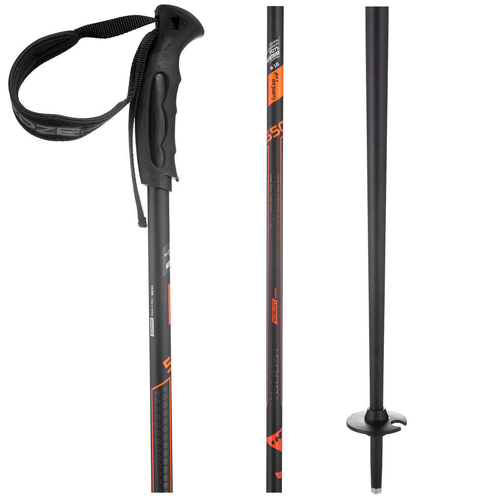 Men's Downhill Ski Poles Robust Boost