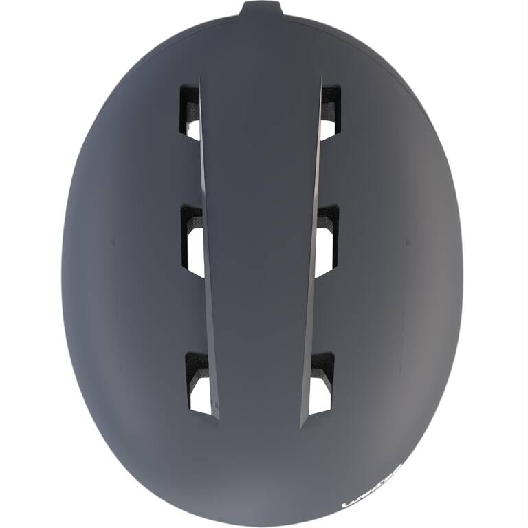 មួកសុវត្ថិភាពមនុស្សធំ ADULT D-SKI Helmet H100 - ពណ៌ប្រផេះ