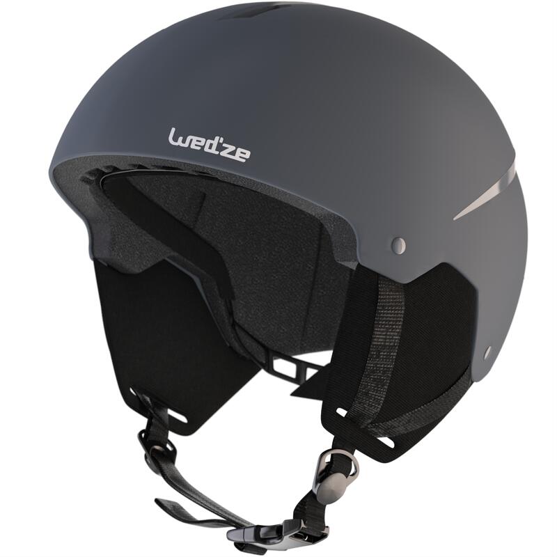 Yetişkin Kayak/Snowboard Kaskı - Gri - H100