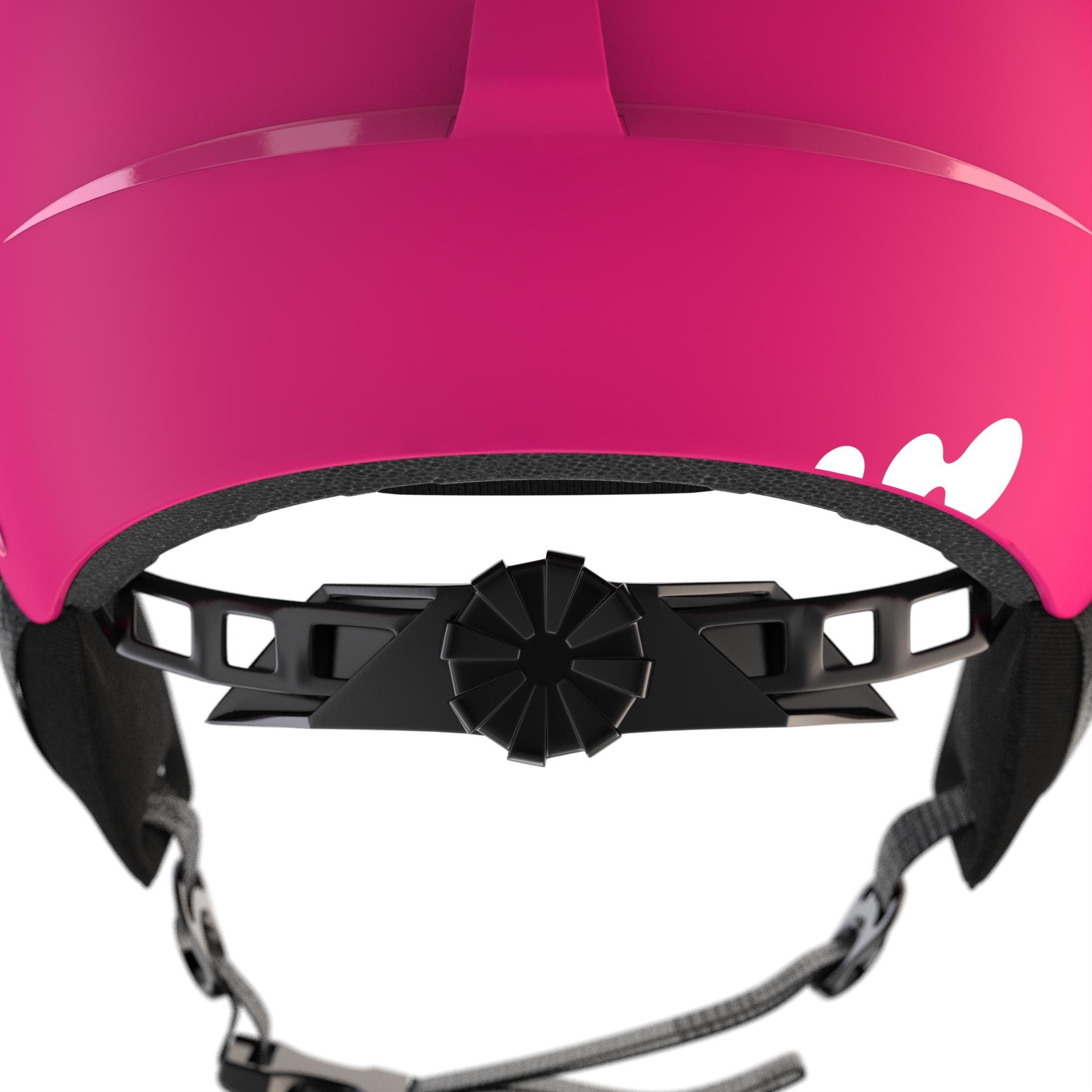 CHILDREN'S SKI HELMET H100 - PINK 5/14