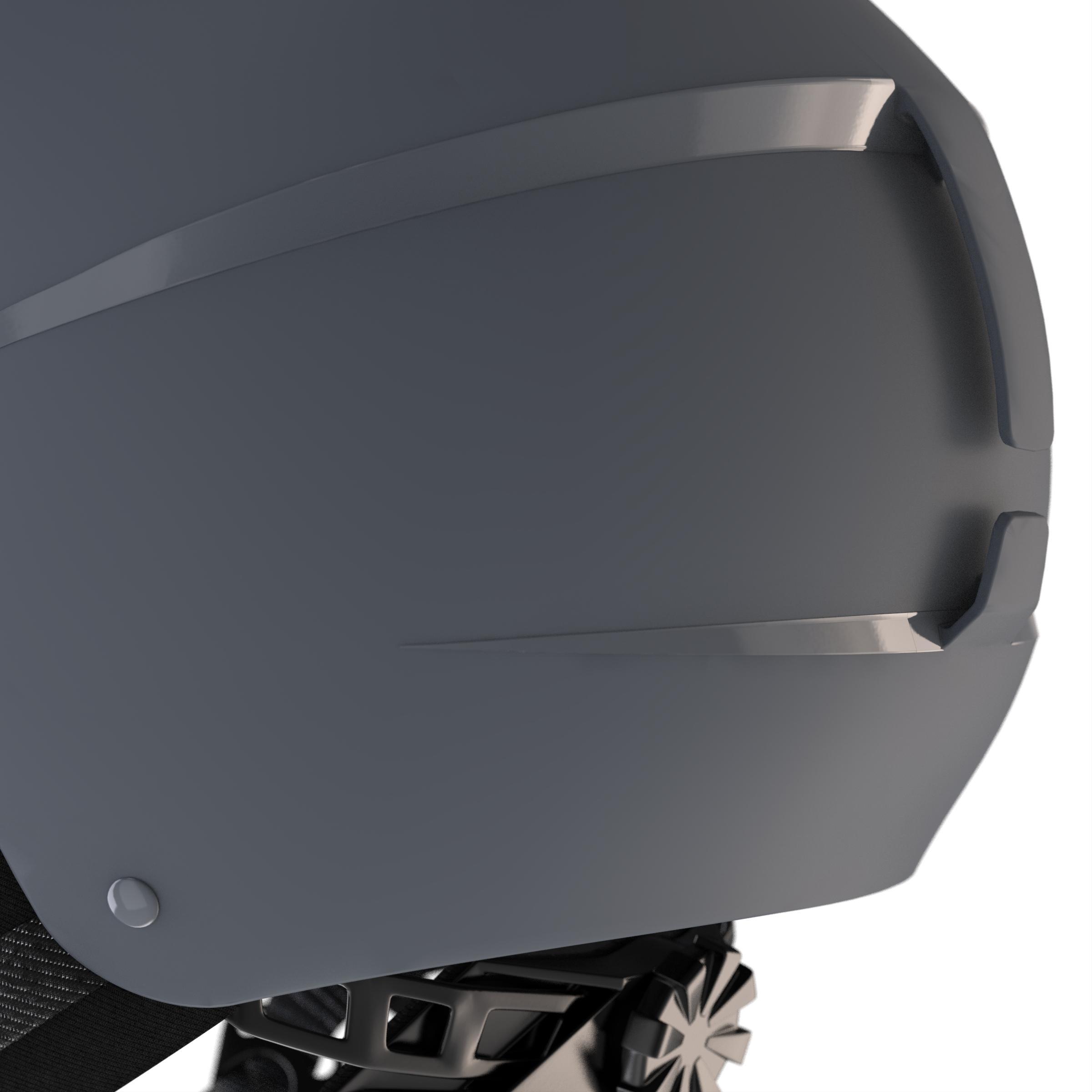 ADULT Ski Helmet - H100 - Grey 8/10
