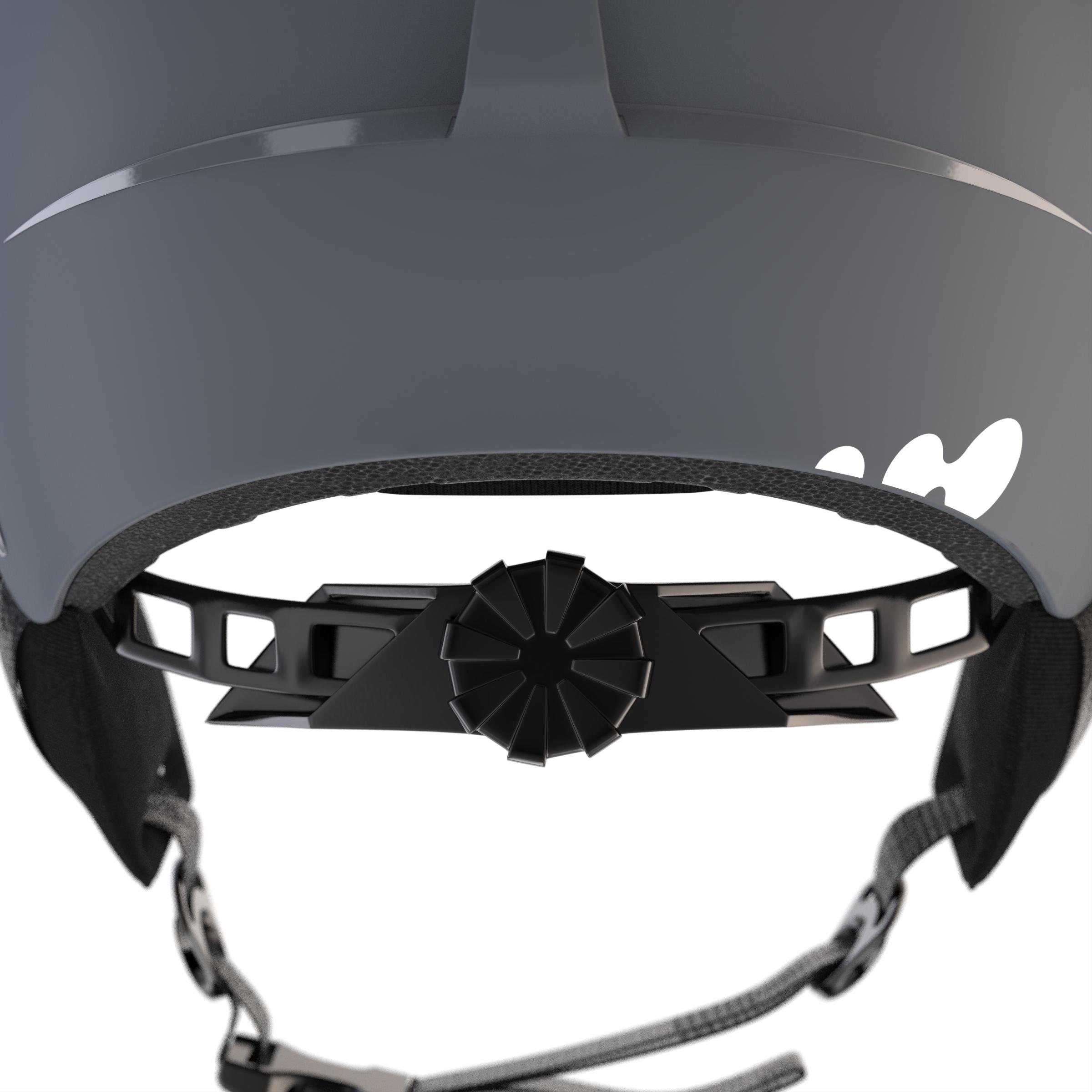 Skihelm Erwachsene - H100 grau  7/9