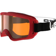 LENTES DE ESQUÍ NIÑOS G 100 XCH PARA BUEN CLIMA ROJO
