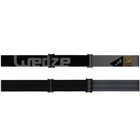 Лижна маска G 500 PH для дорослих/дітей, всепогодна - Чорна