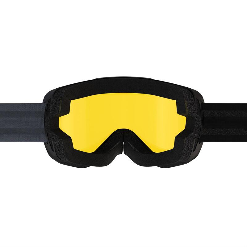 MASQUE DE SKI ET DE SNOWBOARD ENFANT ET ADULTE G 500 PH TOUS TEMPS NOIR