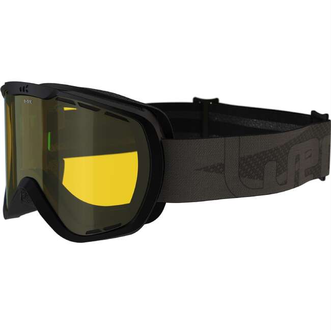 WEDZE G MAX 940 ALL WEATHER SKI AND SNOWBOARD GOGGLES BLACK...