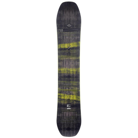 Snowboard piste & all mountain, homme, Bullwhip 500 All Road, gris et jaune