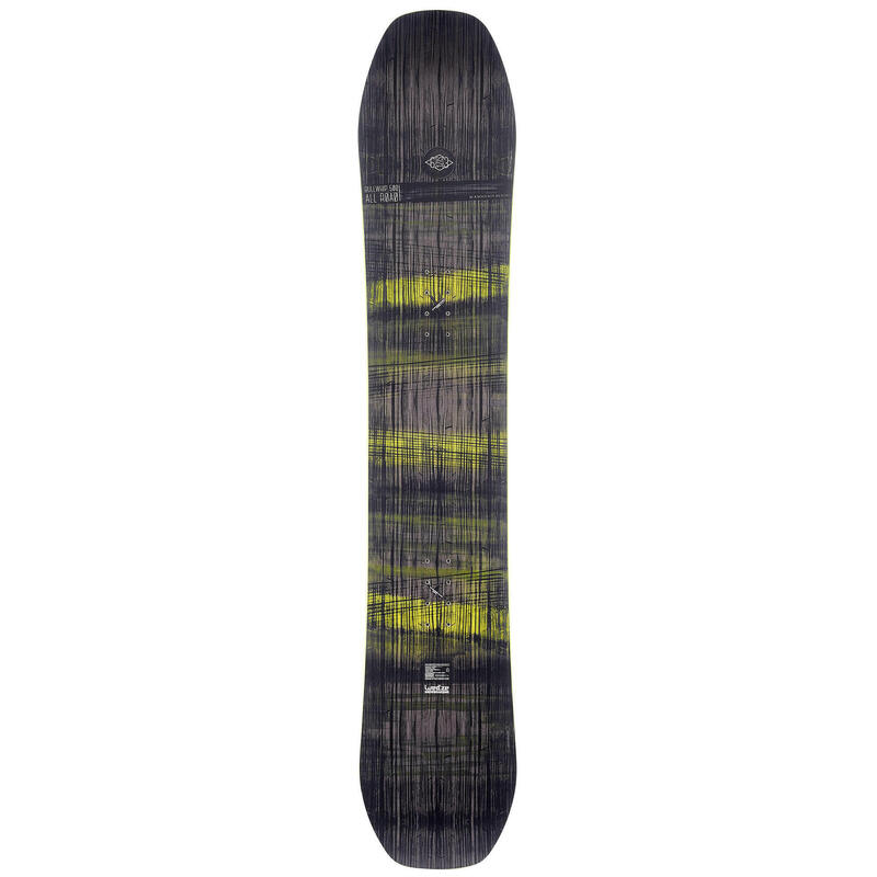 Planche de snowboard allmountain freeride Homme -  ALL ROAD 500 grise