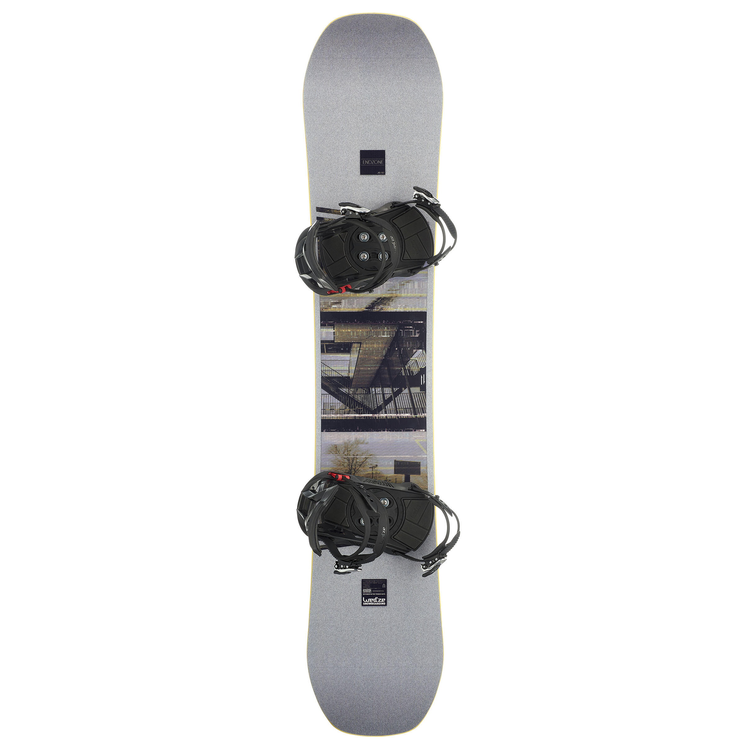 snowboard and bindings package