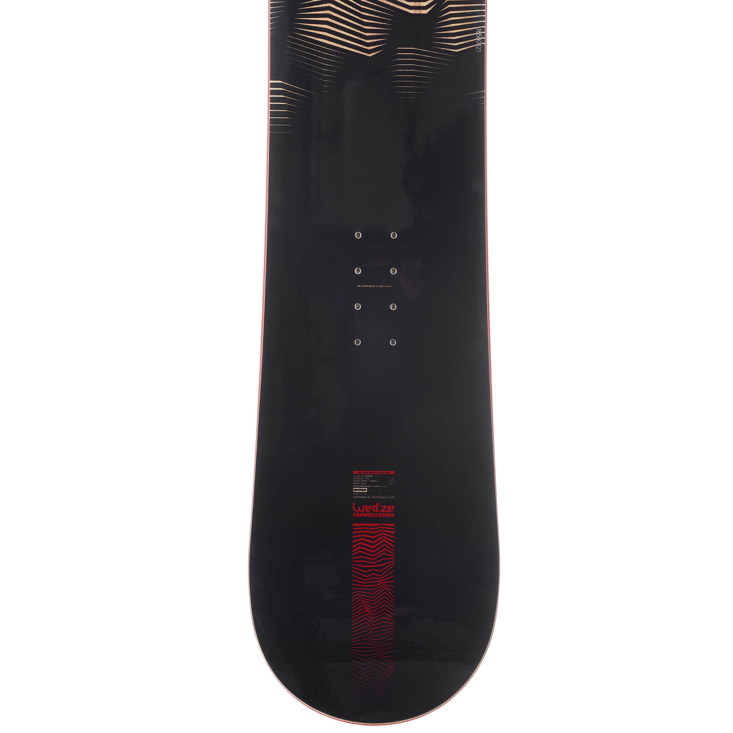Men's On-piste & All Mountain Snowboard Bullwhip 300 evo -  5