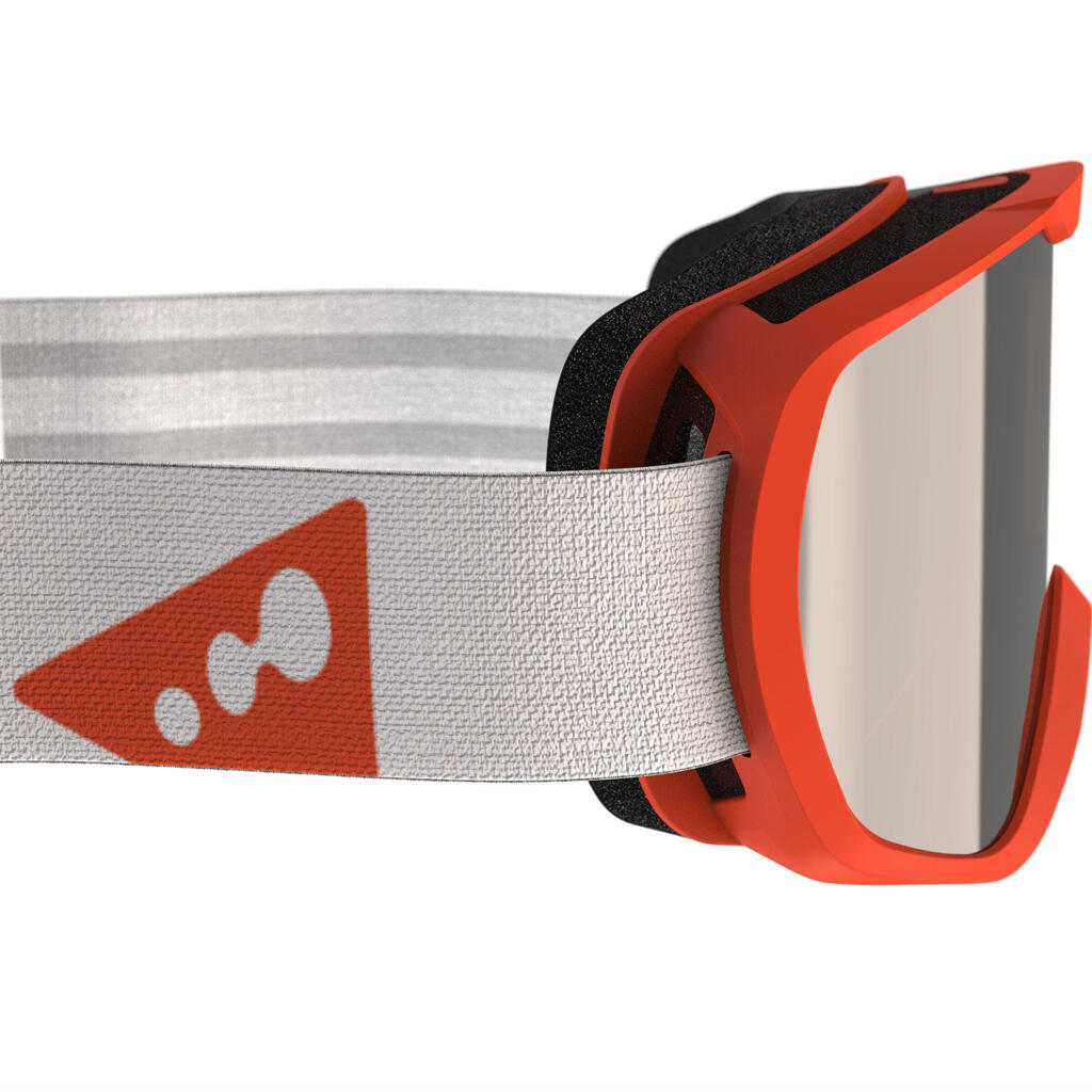 Ski-/Snowboardbrille G 500 S3 Kinder und Erwachsene gutes Wetter blau