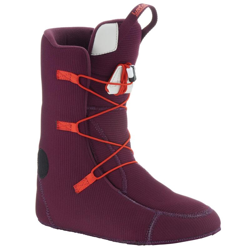 Chaussures de snowboard femme débutante, Maoke 300, grises