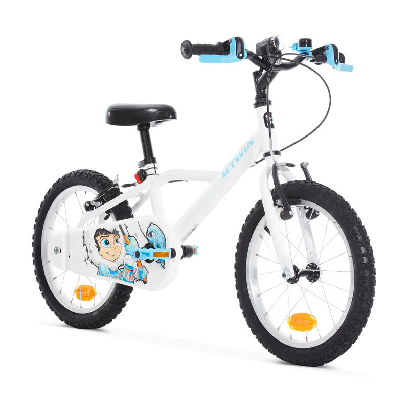 Madison Tradicional Cooperativa Bicicleta niños 16 pulgadas Btwin 100 Inut blanca 4,5 -6 años | Decathlon Madison Tradicional Cooperativa Bicicleta niños 16 pulgadas Btwin 100 Inut blanca 4,5 -6 años | Decathlon