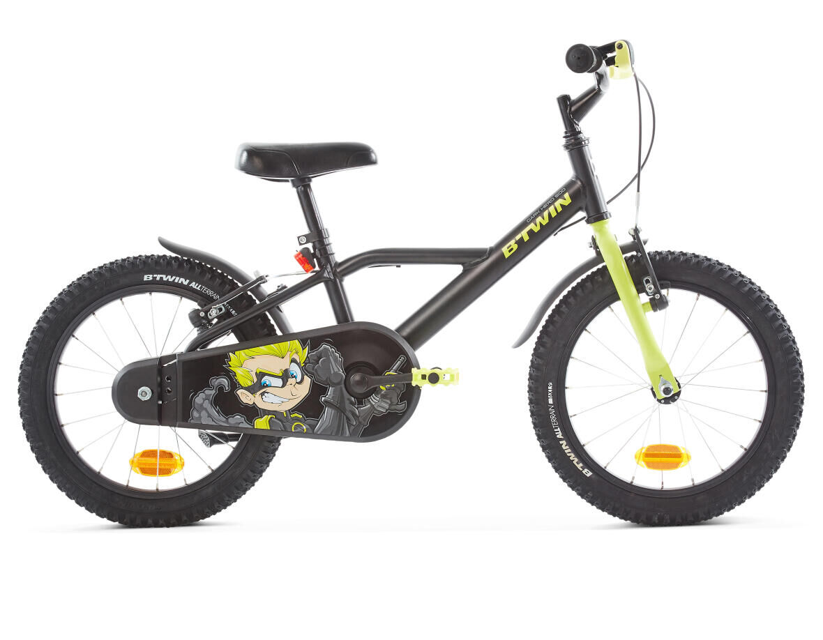 bicicleta_16_pouces_noir_jaune_decathlon