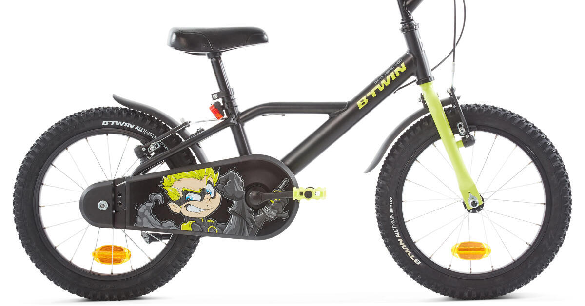 VELO ENFANT BTWIN Kids 16 pouces 500 Dark Hero notice r paration