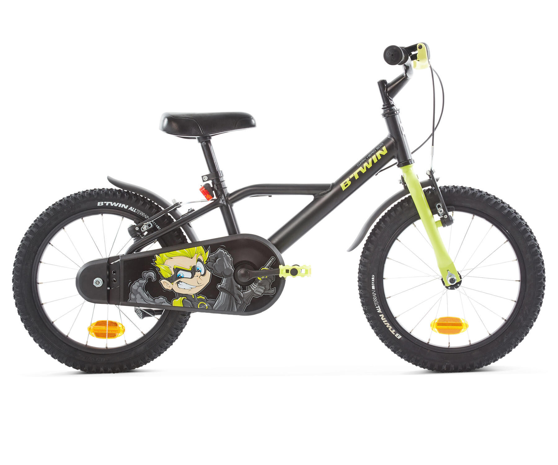 VELO ENFANT BTWIN Kids 16 pouces 500 Dark Hero notice r paration