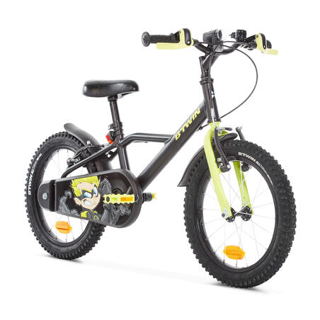Велосипед 500 дитячий, колеса 16", для дітей 4,5-6 років - Dark Hero