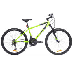 VTT ENFANT ROCKRIDER 500 24 POUCES 9-12 ANS JAUNE F