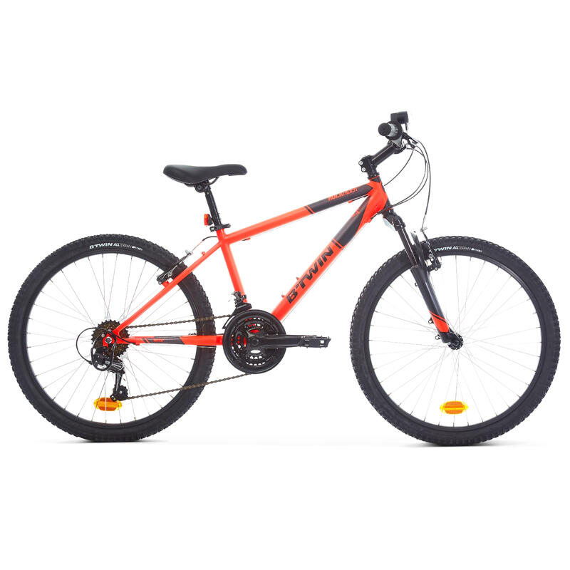 Rockrider 500 Kids 24-Inch Mountain Bike 9-12 Years - Orange Rockrider 500 Kids 24-Inch Mountain Bike 9-12 Years - Orange