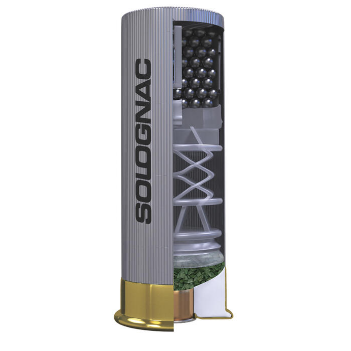 CARTOUCHE BALL TRAP T100 24g CALIBRE 12/70 PLOMB N°7,5 X25 ...