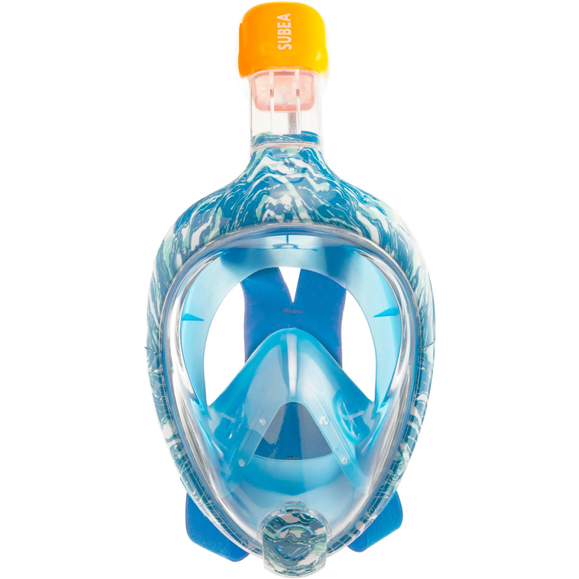 Easybreath Surface Snorkelling Mask - Oyster Blue 2/15