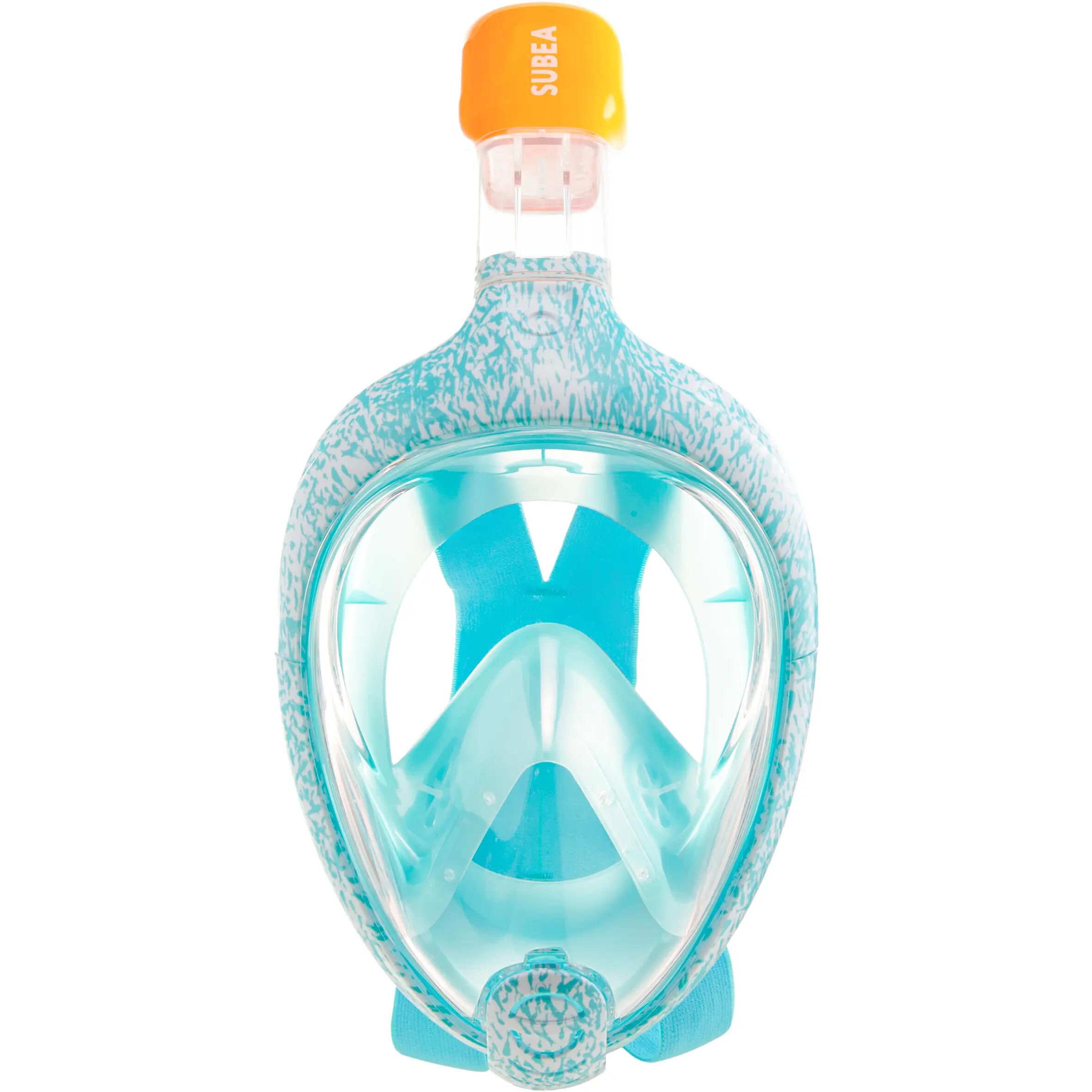 Easybreath Surface Snorkelling Mask - Fish Turquoise 2/15