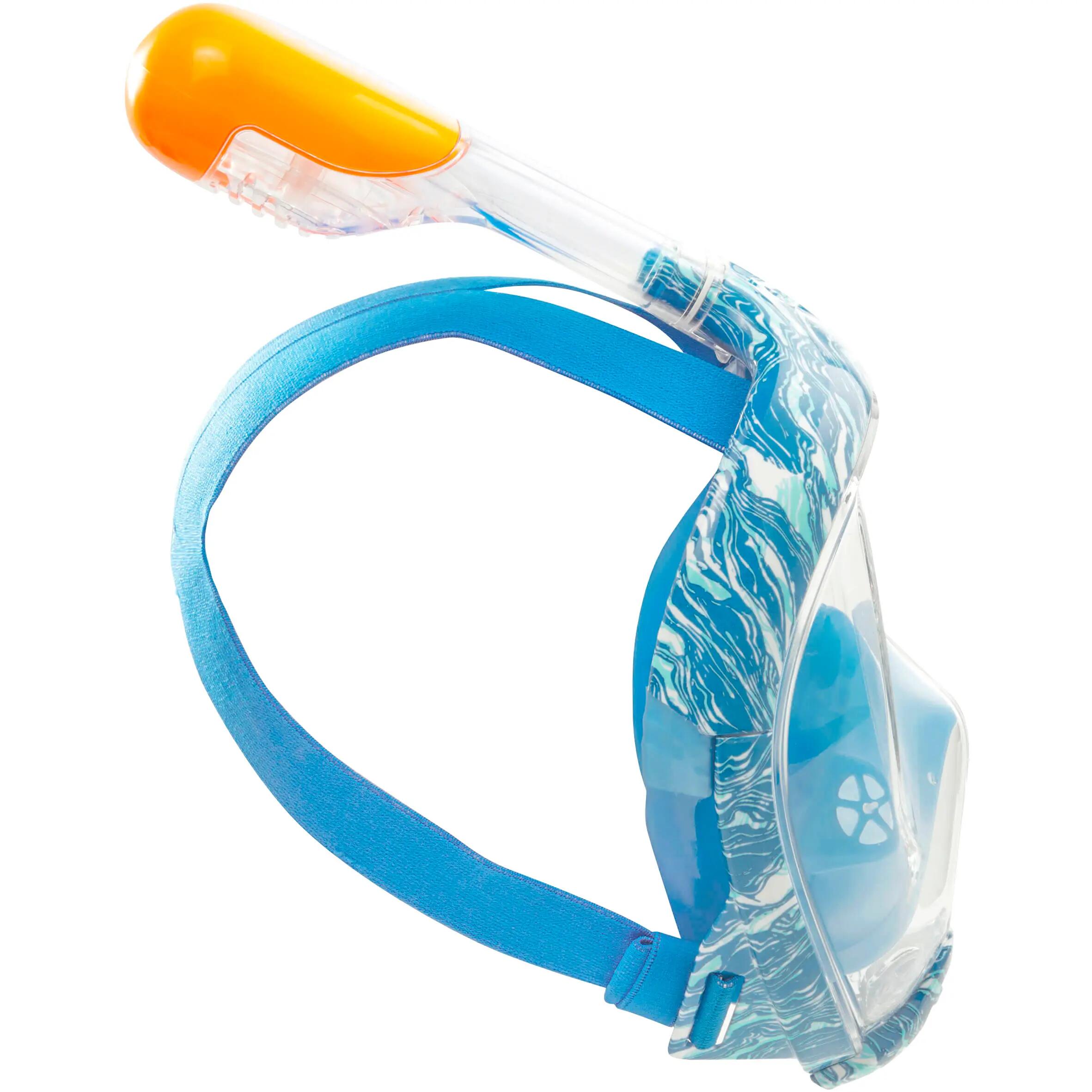 Easybreath Surface Snorkelling Mask - Oyster Blue 3/15