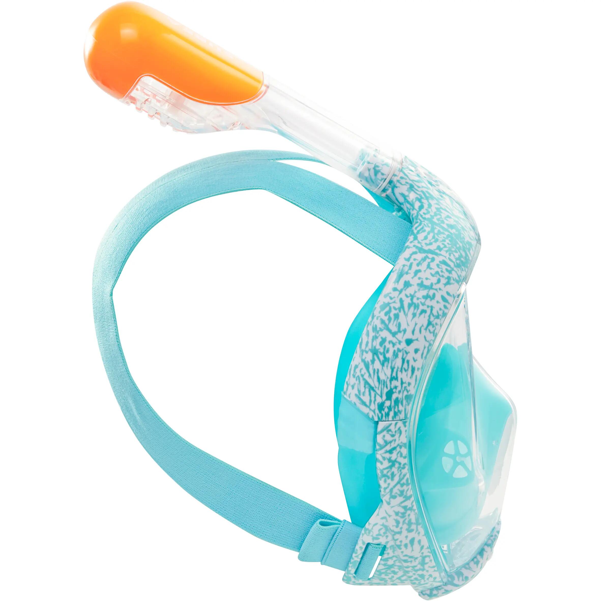 Easybreath Surface Snorkelling Mask - Fish Turquoise 3/15