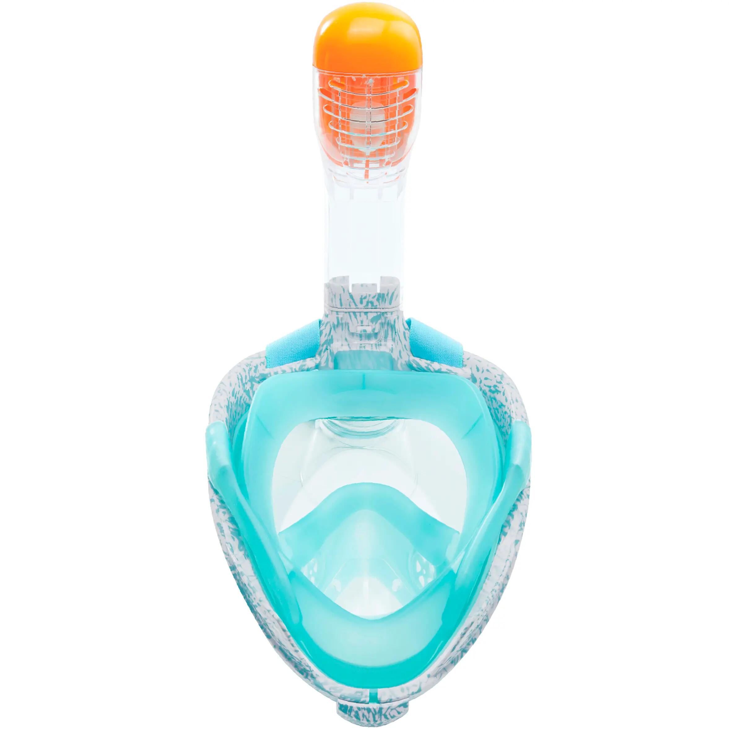 Easybreath Surface Snorkelling Mask - Fish Turquoise 5/15