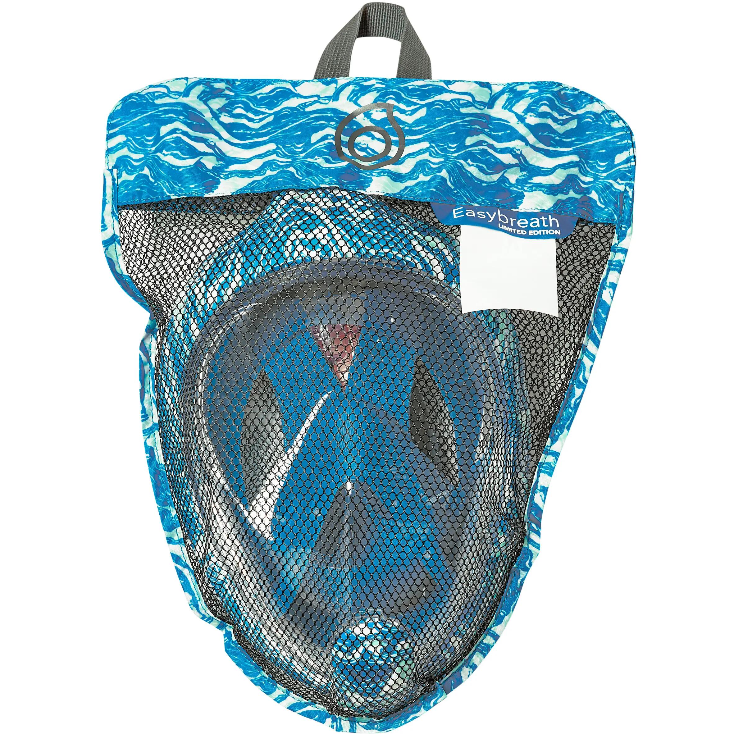 Easybreath Surface Snorkelling Mask - Oyster Blue 15/15