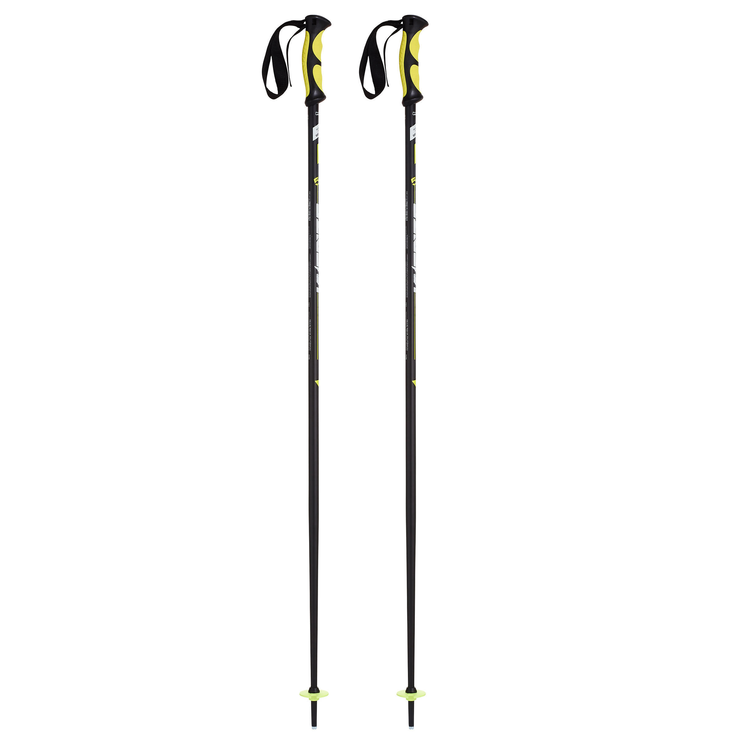 Boost 500 Grip Men's Ski Poles - Yellow 2/6