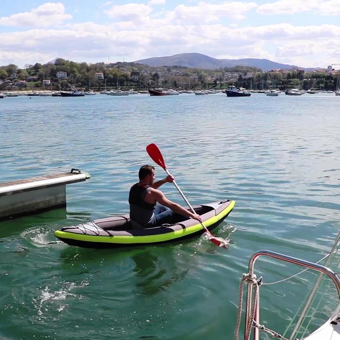 PAGAIE DE KAYAK DÉMONTABLES 4 PARTIES 100 ORANGE ITIWIT Decathlon